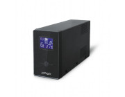 Gembird EnerGenie EG-UPS-031, LCD display, 650VA / 390W, UPS with AVR, Output sockets: 2 pcs x C13, 1 pc Schuko outlets